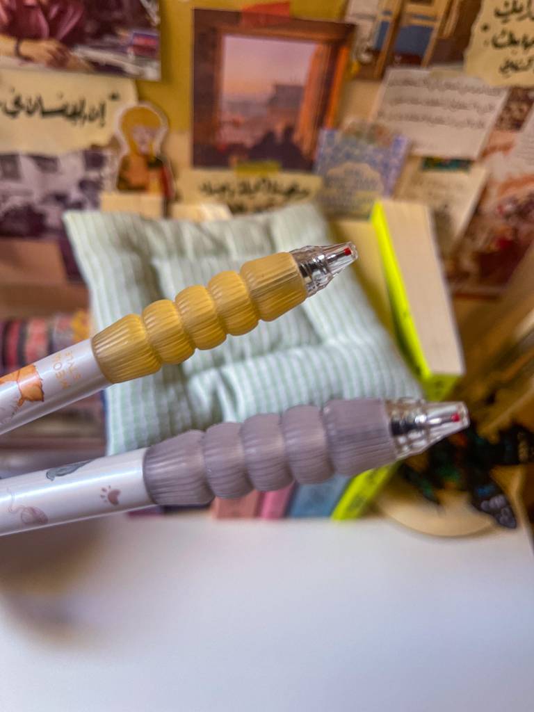 🐈​💛​أقلام قطط حبر أسود