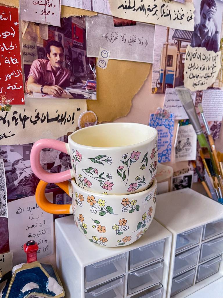 🌸🐇كوب الأرنب اللطيف