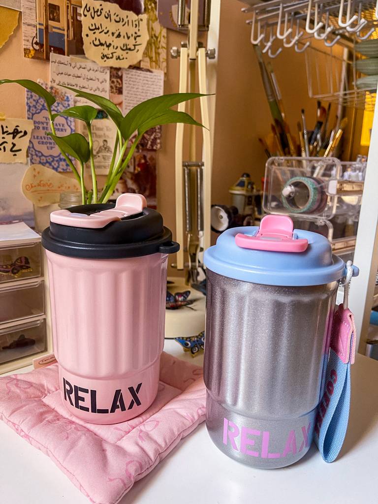 💖حافظ للحرارة relax كوب