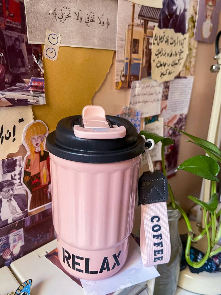 💖حافظ للحرارة relax كوب