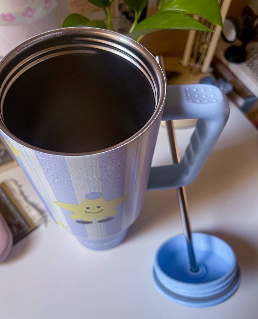 🐈‍⬛🌟كوب حراري سعة 1.183 لتر برسومات مميزة